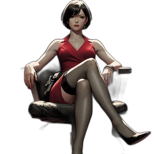 dress, staff, furniture, concept art transparent PNG cut-out