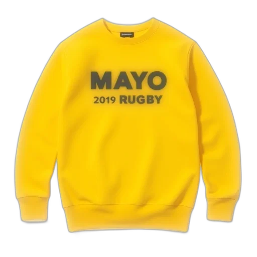 jacket, yellow, sweatshirt, text transparent PNG cut-out