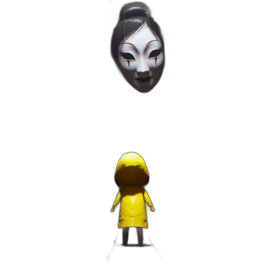 mask, face, robot, creature transparent PNG cut-out
