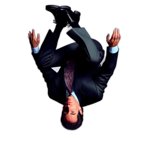 staff, jacket, shoes, man transparent PNG cut-out