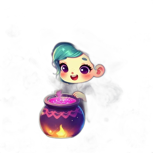 staff, fantasy art, concept art, watercolor transparent PNG cut-out
