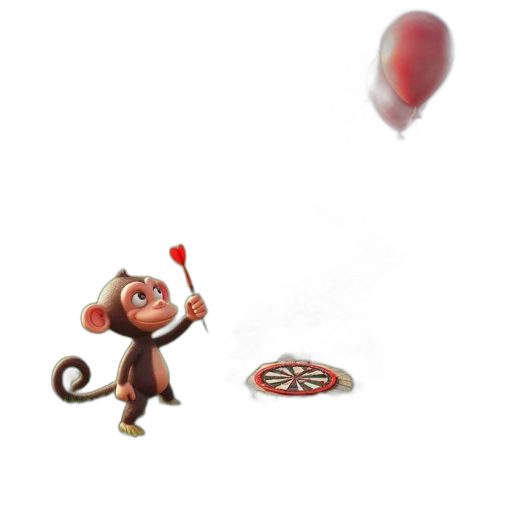 creature, staff, concept art, 3d render transparent PNG cut-out