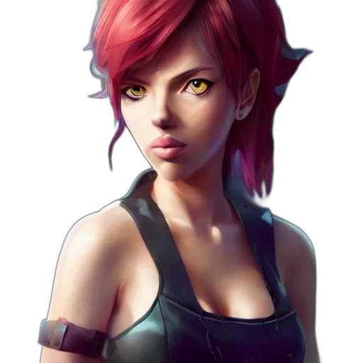 face, staff, weapon, fantasy art transparent PNG cut-out