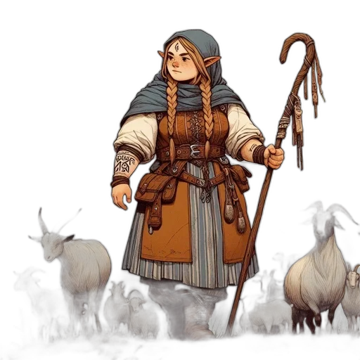 staff, concept art, fantasy art, pixel art transparent PNG cut-out