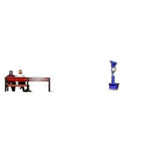 furniture, robot, staff, pixel art transparent PNG cut-out