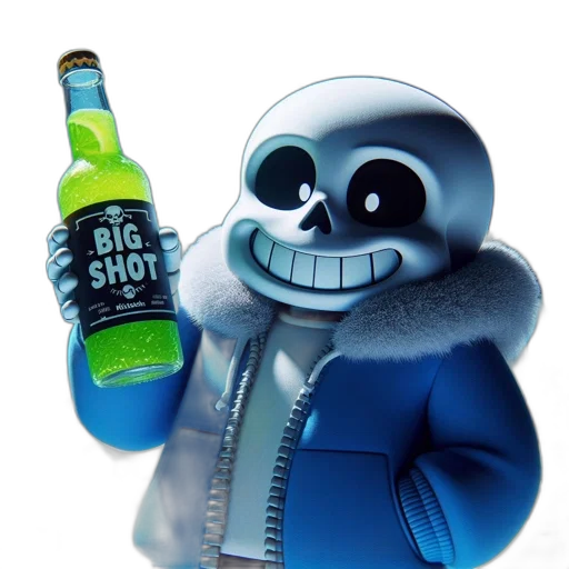 bottle, jacket, robot, staff transparent PNG cut-out
