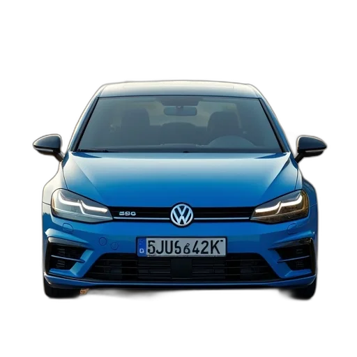car, blue, volkswagen, sciroad transparent PNG cut-out