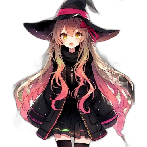 hat, staff, dress, mask transparent PNG cut-out