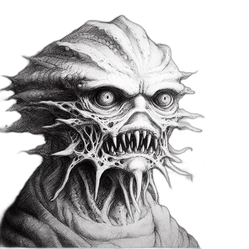 creature, face, mask, dragon transparent PNG cut-out