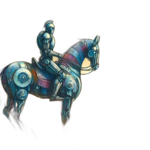 dragon, weapon, robot, creature transparent PNG cut-out
