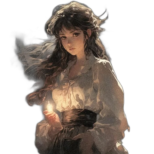 dress, dragon, face, jewelry transparent PNG cut-out