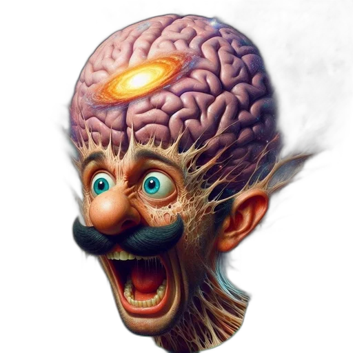 face, mask, creature, crown transparent PNG cut-out