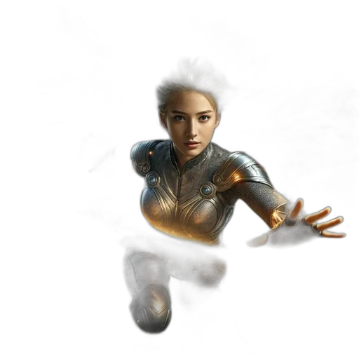 dragon, robot, face, weapon transparent PNG cut-out