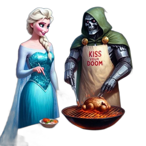 food, concept art, comic book art, fantasy art transparent PNG cut-out