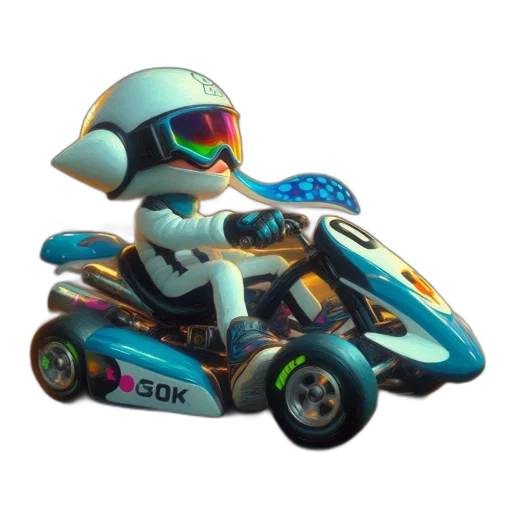 robot, car, weapon, 3d render transparent PNG cut-out