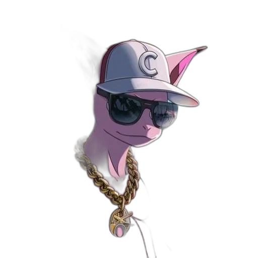 hat, staff, jewelry, jacket transparent PNG cut-out