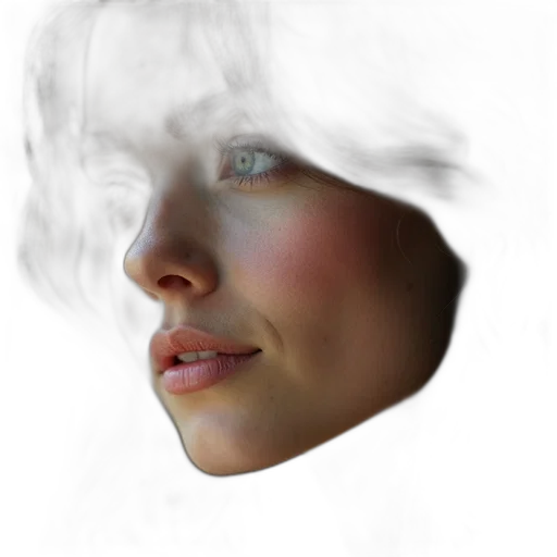 face, mask, hat, hair transparent PNG cut-out