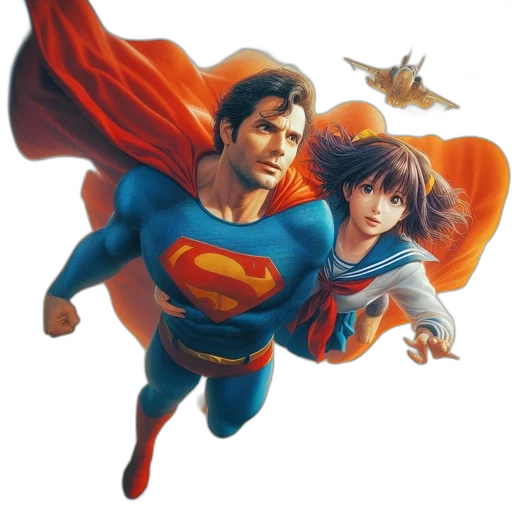 comic book art, concept art, photorealistic, fantasy art transparent PNG cut-out