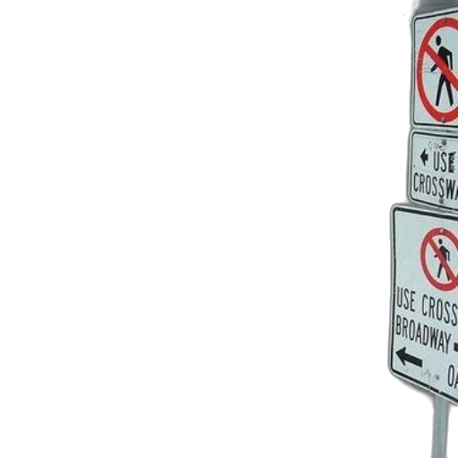 street, sign, says, use transparent PNG cut-out