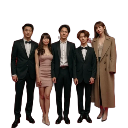 staff, outer space, cast, members transparent PNG cut-out