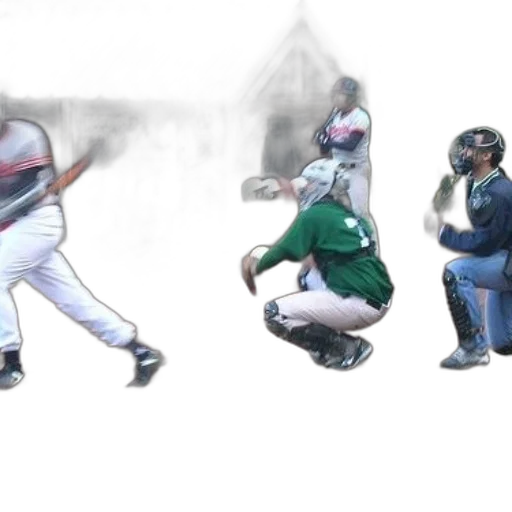 concept art, 3d render, baseball, game transparent PNG cut-out