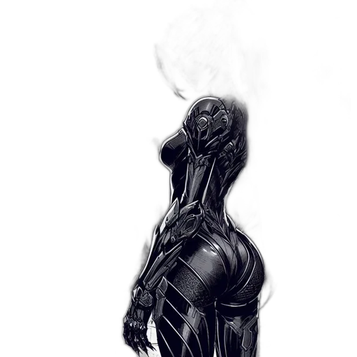 dress, robot, mask, creature transparent PNG cut-out