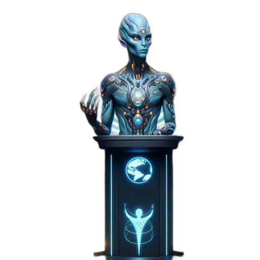 robot, jewelry, staff, furniture transparent PNG cut-out