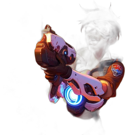 weapon, robot, staff, dragon transparent PNG cut-out