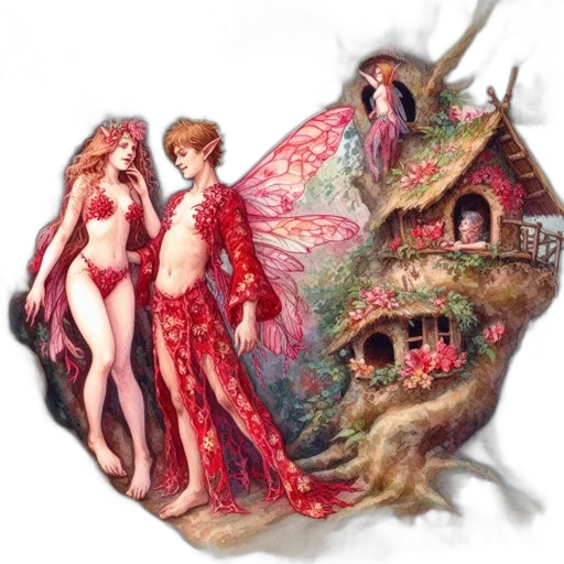 dress, fantasy art, concept art, pixel art transparent PNG cut-out