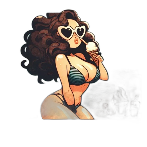 pixel art, cartoon, concept art, comic book art transparent PNG cut-out