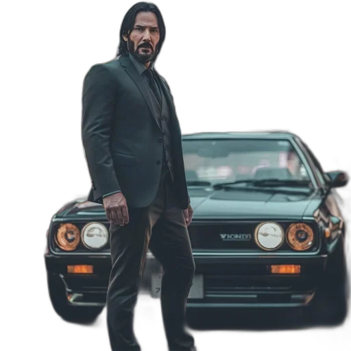 car, jacket, animal, weapon transparent PNG cut-out