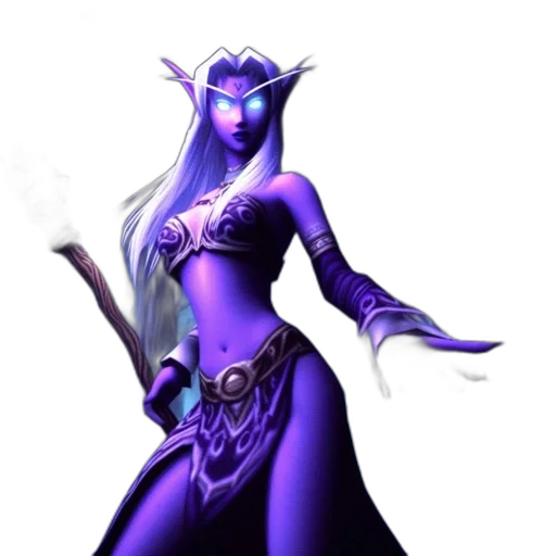 staff, fantasy art, concept art, 3d render transparent PNG cut-out