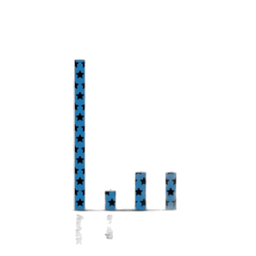 pixel art, blue, bar, chart transparent PNG cut-out