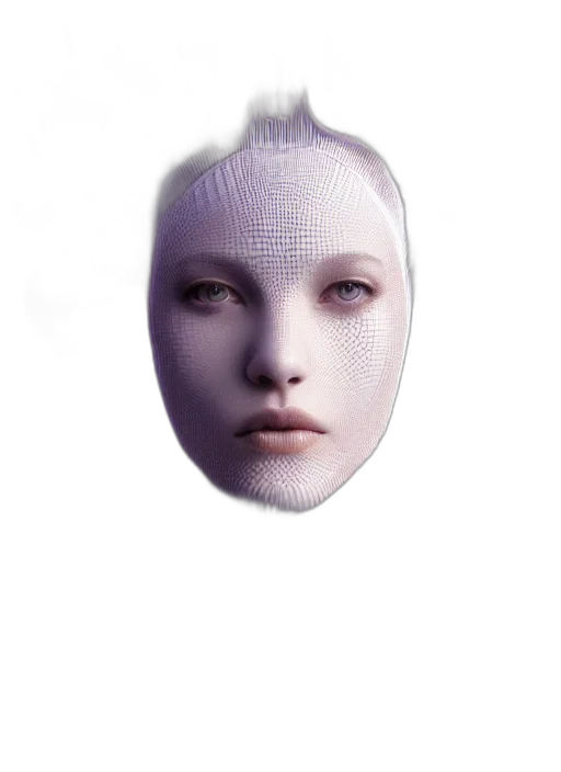 mask, face, robot, creature transparent PNG cut-out