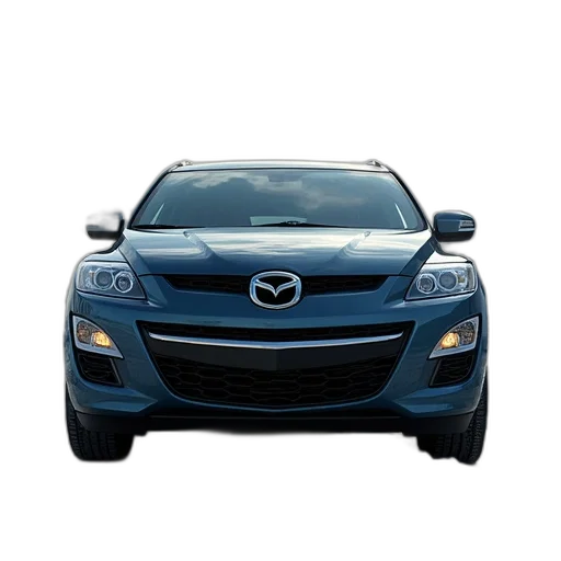 car, 3d render, 2011, mazda transparent PNG cut-out