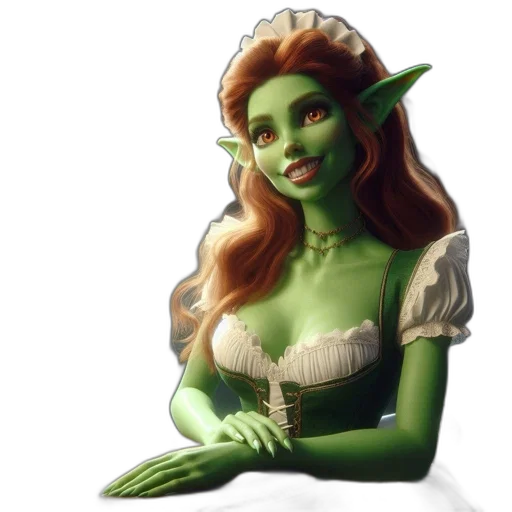face, mask, staff, fantasy art transparent PNG cut-out