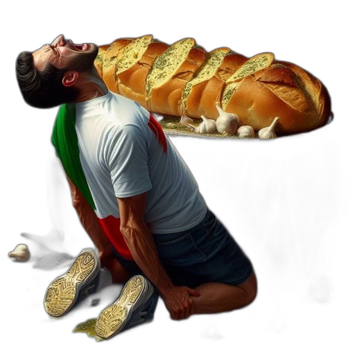 food, weapon, concept art, photorealistic transparent PNG cut-out