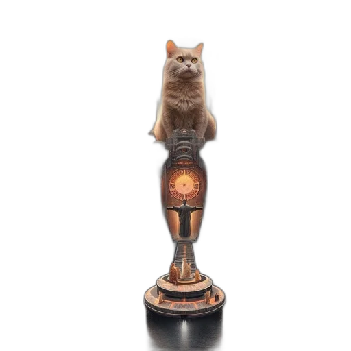 staff, bottle, furniture, animal transparent PNG cut-out