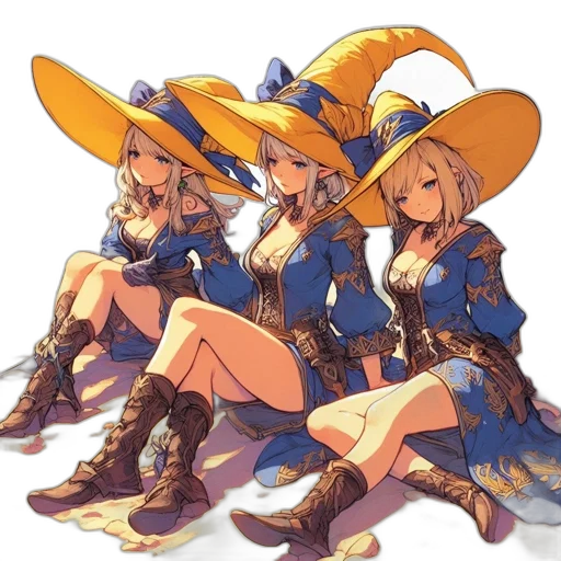 staff, hat, crown, weapon transparent PNG cut-out