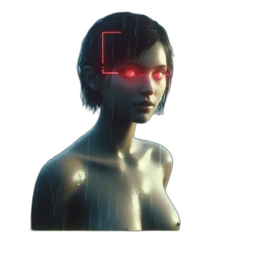 robot, face, mask, creature transparent PNG cut-out