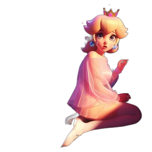 crown, dress, staff, concept art transparent PNG cut-out