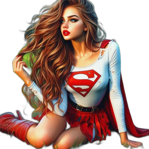 dress, jewelry, comic book art, fantasy art transparent PNG cut-out