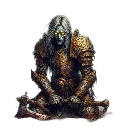 sword, weapon, creature, staff transparent PNG cut-out