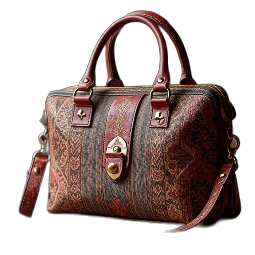 photorealistic, 3d render, textile, bag transparent PNG cut-out