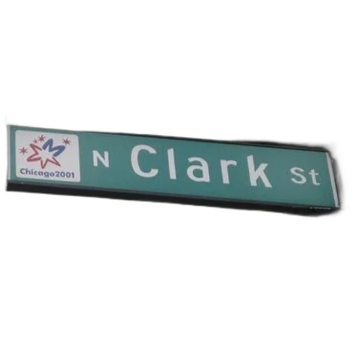 city street, street, sign, clark transparent PNG cut-out