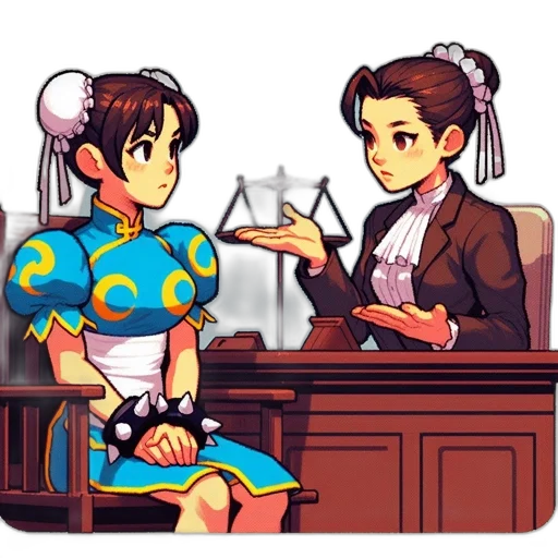 staff, furniture, robot, pixel art transparent PNG cut-out