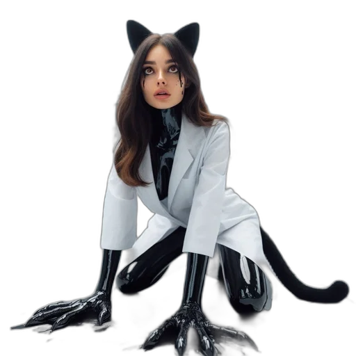 creature, animal, robot, staff transparent PNG cut-out