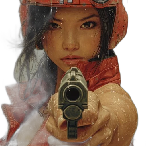 weapon, face, staff, mask transparent PNG cut-out
