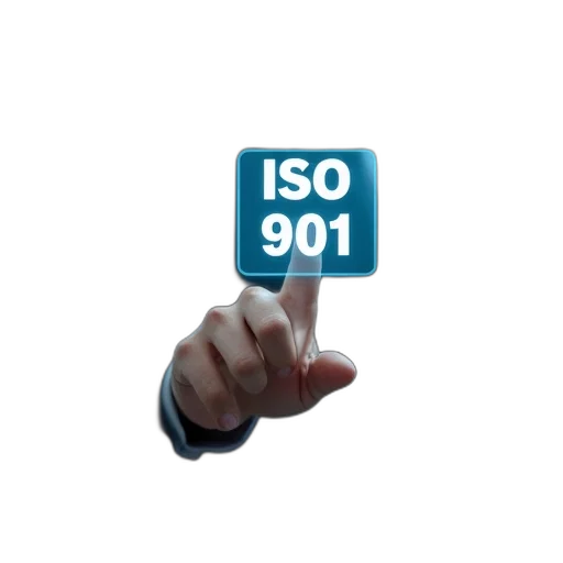 3d render, businessman, pressing, button transparent PNG cut-out