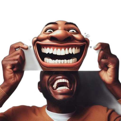mask, face, creature, animal transparent PNG cut-out